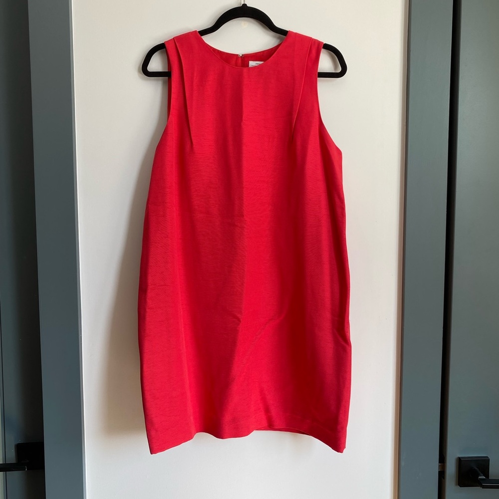 & other stories red mini dress